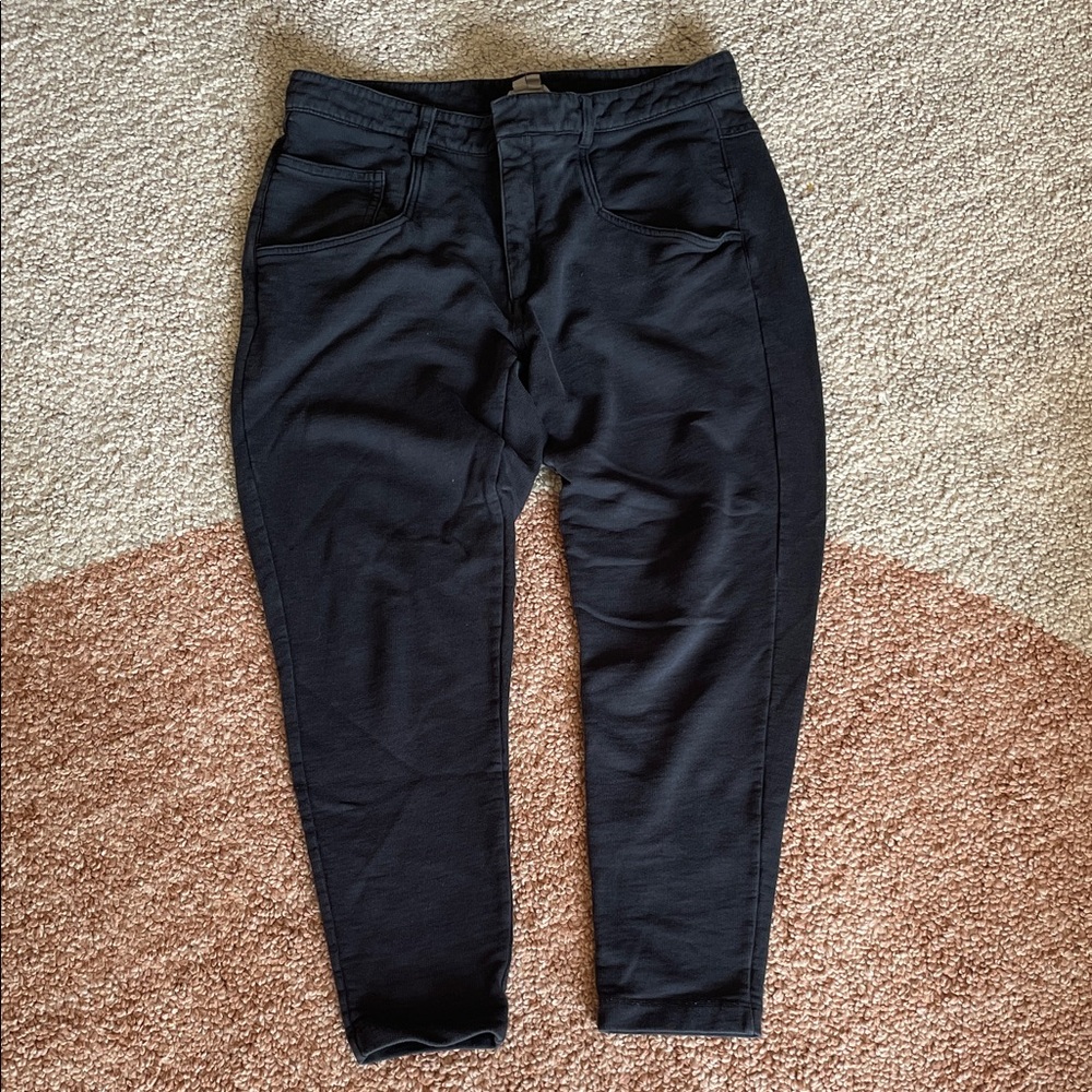 Helmut Lang Black Capris M cotton festival streetwear